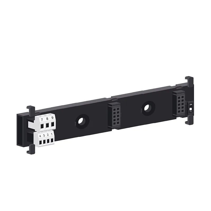 Seneca Z-PC-DINAL2-52.5 BUS terminal with head and two slots (1x 525mm, 1x 175mm width modules)