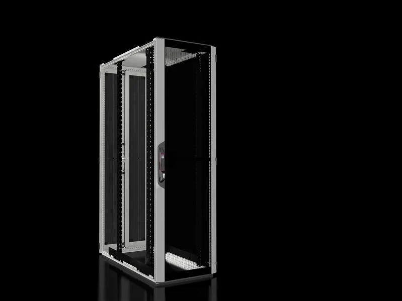 Rittal VX 5310.118 VX IT, 19" mounting angles, standard, front and rear, vented, WHD: 600 x 2000 x 1200 mm, 42 U