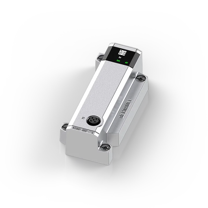 Beckhoff MO3601-0007-1112 I/O module, 1-channel analog input, IEPE/accelerometer, 24 bit, 20 ksps, M12