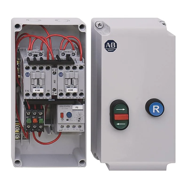 Allen Bradley 105-C09LBE1D-1M-7 IEC Enclosed Reversing Starter