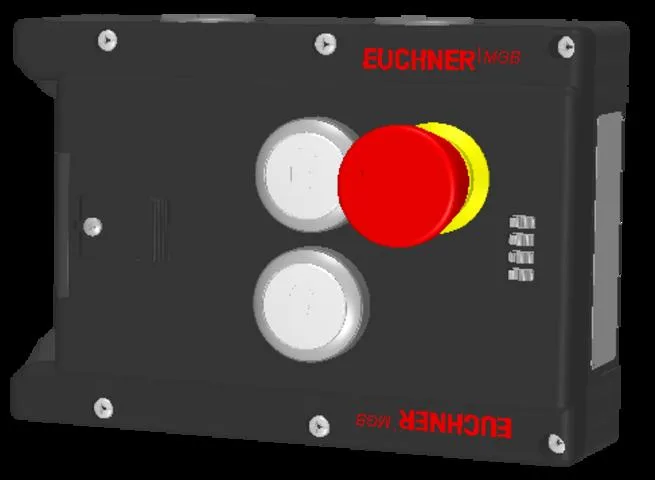 Euchner MGB-L2-ARA-AM3A1-M-L-121244 Locking module MGB-L2-ARA (guard locking by solenoid force) with 2 pushbuttons, emergency stop