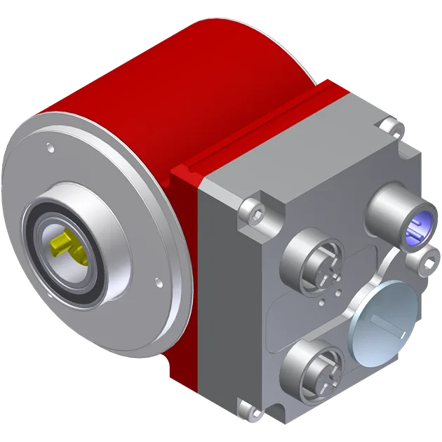 TR Electronic CEK582M-00003 CEK582M 8192/4096 EtherNet/IP EIP COUPLING 27g6 3xM12r