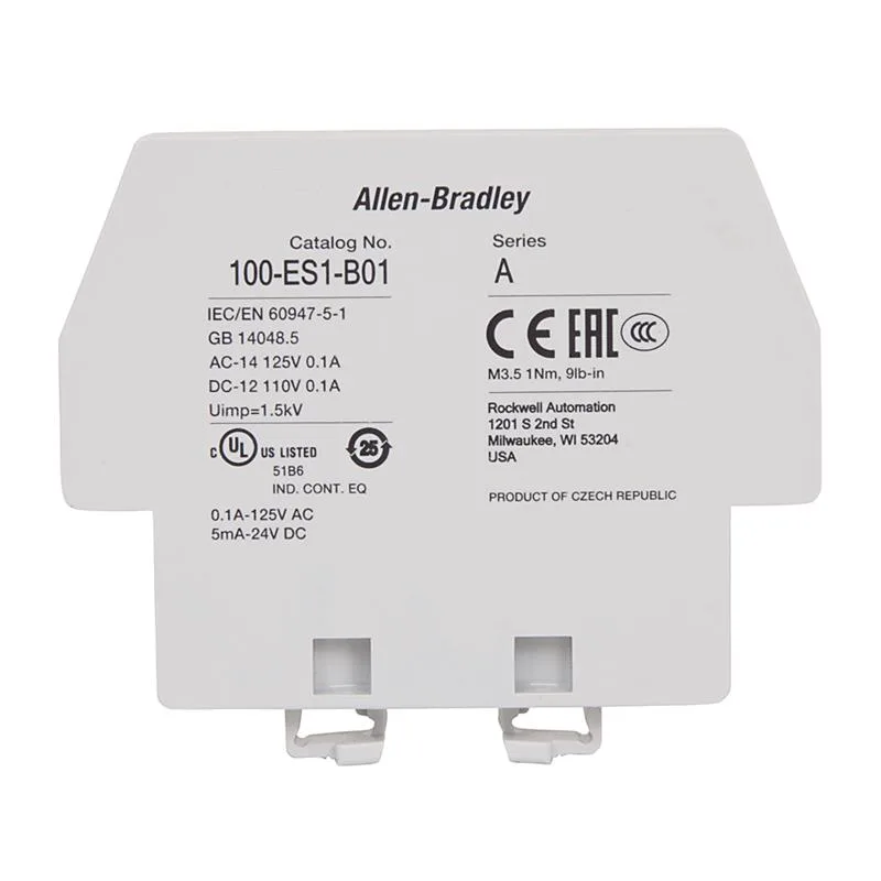 Allen Bradley 100-ES2-11 Auxiliary Contact 1 NO 1 NC