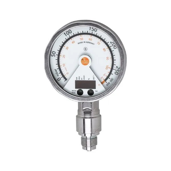 IFM PG-,25BREB12-MFRKG/US/      /P Analog göstergeli elektronik basınç sensörü