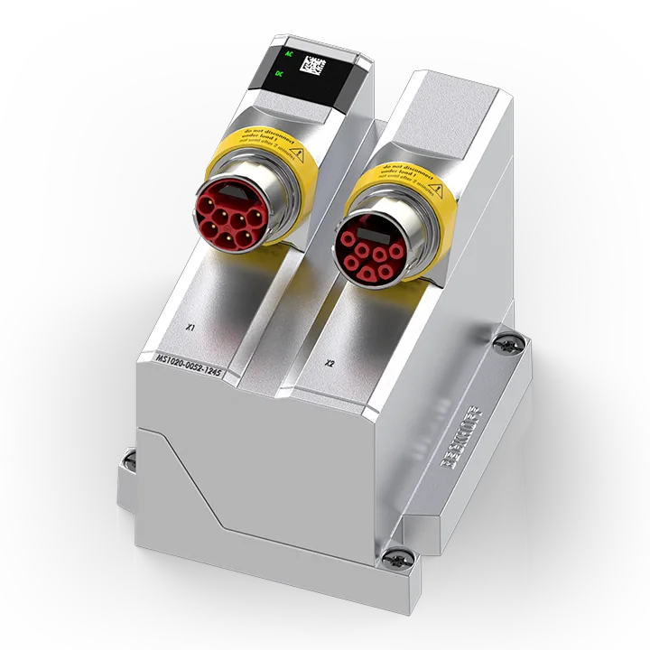 Beckhoff MS1020-0052-1245 System module, power infeed + power output, 400 V AC, 600 V DC, 25 A, B23
