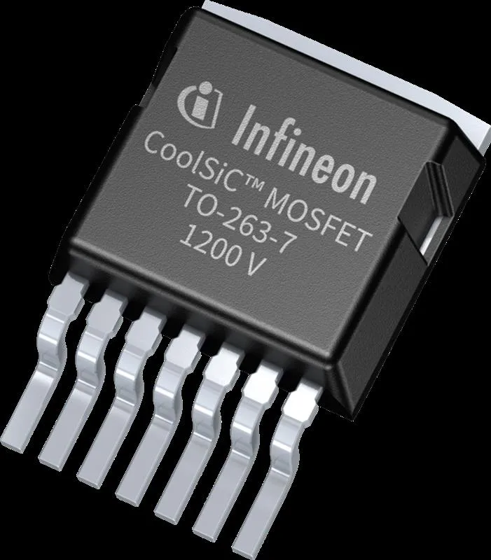 Infineon AIMBG120R080M1 Automotive 1200V Silicon-carbid (SiC) Trench Power MOSFET in D2PAK-7L, 80mΩ