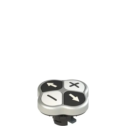 Pizzato E2 1PQFA9QAAF Quadruple pushbutton
