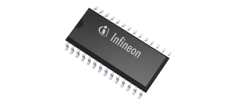 Infineon AUIPS6044G The  is quad output Intelligent Power Switch (IPS) for use in a high side configuration