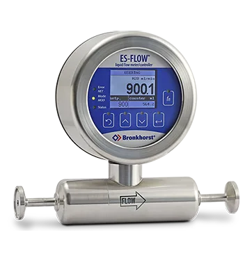 Bronkhorst ES-FLOW ES-103I Low-Flow Ultrasonic Flow Meter for Liquids