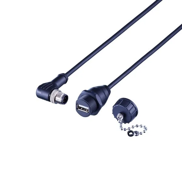 IFM R360/Cable/PDM_NG-USB/angled USB Bağlantı kablosu