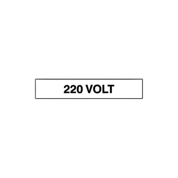 Cabur ETPC106 Warning labels