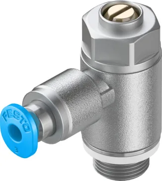 Festo GRLA-1/8-QS-3-D Tek yönlü akış kontrol valfleri