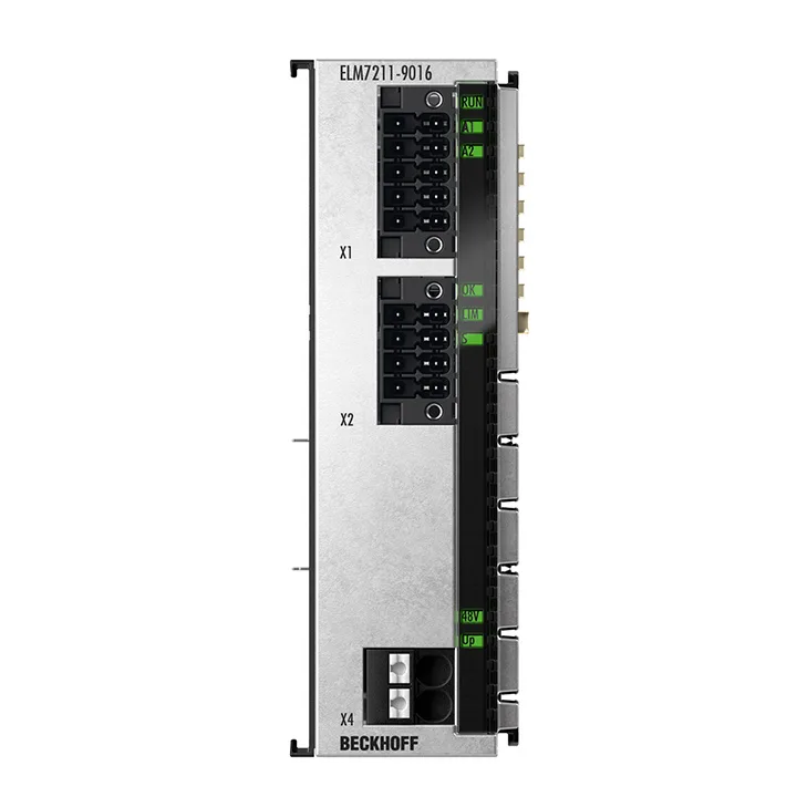 Beckhoff ELM7211-9016 EtherCAT Terminal, 1-channel motion interface, servomotor, 48 V DC, 45 A, OCT, STO, TwinSAFE Logic