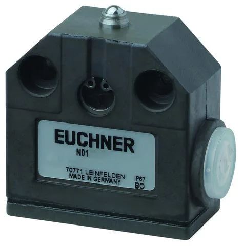 Euchner N01K593-M Precision single limit switch N01, ball plunger, for temperature up to 140°C
