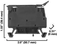 Allen Bradley 1492-WFB424 Terminal Block