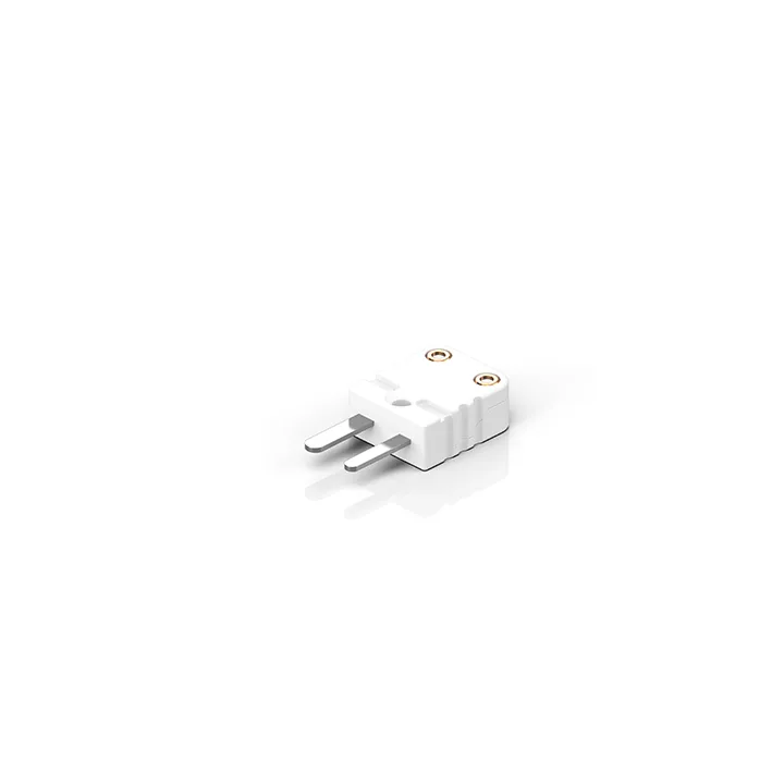 Beckhoff ZS3000-0102 Thermocouple plug in miniature version, white, Contacts: Cu-Cu, packaging unit = 10 pieces