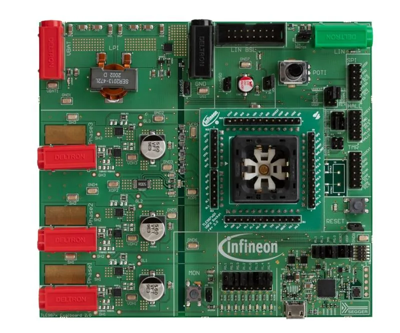 Infineon TLE987X EVALB_VQFN