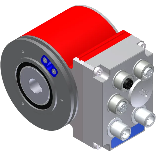 TR Electronic CDH75M-00034 CDH75M 8192/32768 PBS/PROFISAFE INC 4096 TTL SLOT PIN HW12H7 IP54 SIL3