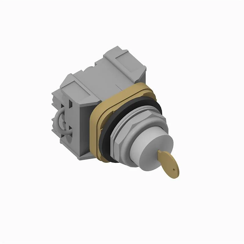 Allen Bradley 800TC-E15A5S 30 mm Cyl Lock Push-Button 800T PB