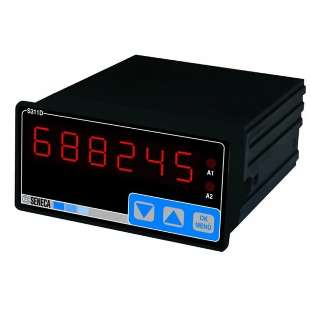 Seneca S311D Frequency / digital input indicator - totalizer