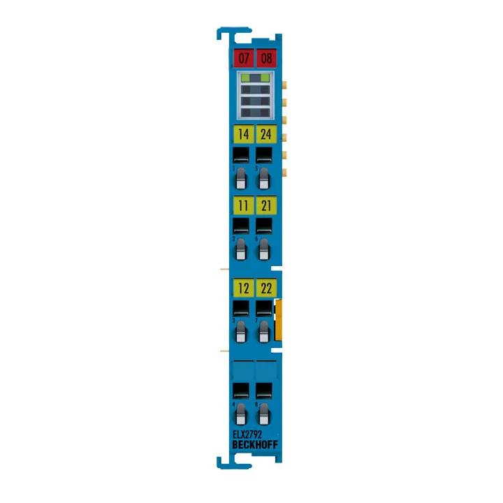 Beckhoff ELX2792 EtherCAT Terminal, 2-channel solid state relay output, potential-free, Ex i