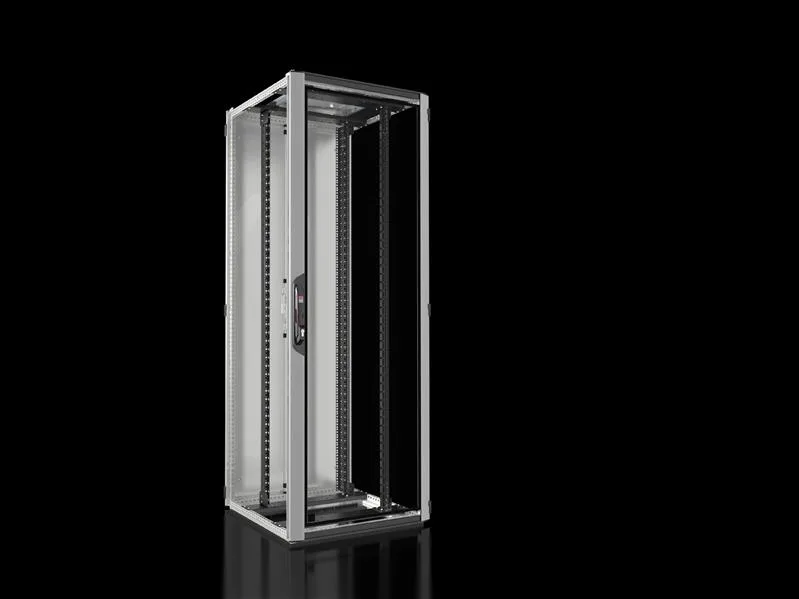 Rittal VX 5312.124 VX IT, 19" mounting angles, standard, front and rear, glazed door, WHD: 800 x 2200 x 800 mm, 47 U