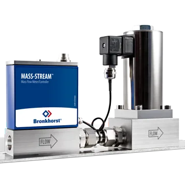 Bronkhorst MASS-STREAM D-6363/004BI &D-6463/004BI MFC Direct Thermal Mass Flow Controller for Gases
