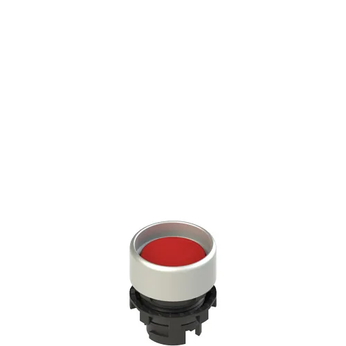 Pizzato E2 1PL2P3290 Illuminated red booted pushbutton