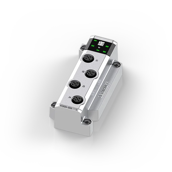 Beckhoff MO2024-0000-1112 I/O module, 4-channel digital output, 24 V DC, 2 A, M12