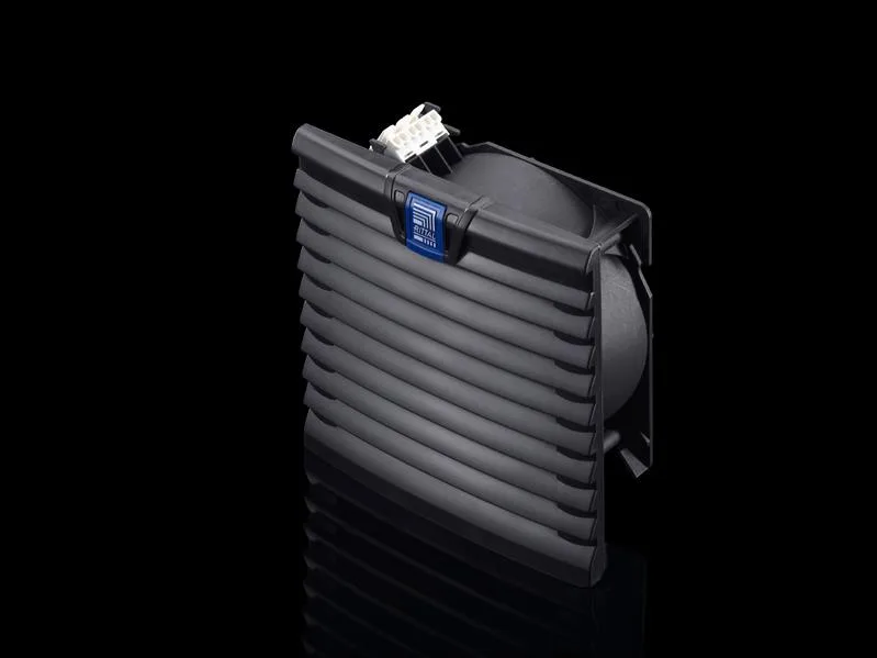 Rittal SK 3238.108 SK TopTherm filtre fanı, 52/63 m³/h, 230 V, 1~, 50/60 Hz, GYD: 148,5 x 148,5 x 16 mm