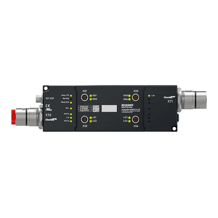Beckhoff EP7402-0167 EtherCAT Box, 2-channel motion interface, BLDC motor, 48 V DC, 35 A, M8