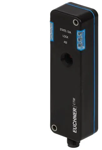 Euchner CTM-L2-AS1B-U-ZZ-SJ-P-163974 Safety switch CTM-AS – with AS-i connection, plug connector M12 (open-circuit current principle)