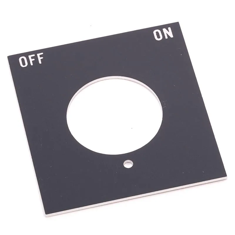 Allen Bradley 800H-Y29 800H PB OFF-ON Standard Legend Plate
