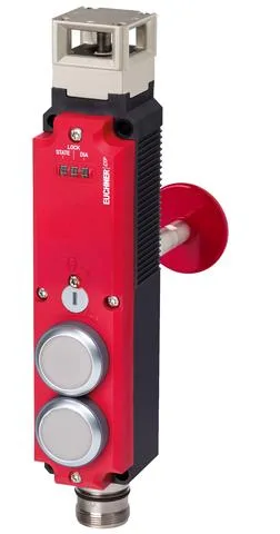 Euchner CTP-L1-AP-U-HA-AEE-SH-137342 Transponder-coded safety switch CTP-AP, M23, 2 pushbuttons (extended), with escape release