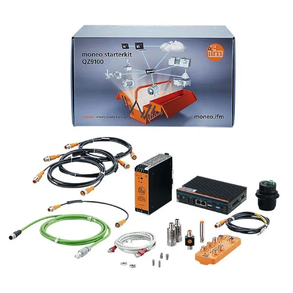 IFM moneo Starterkit Basit başlatma ve durum izleme uygulamasının testi için donanım paketi