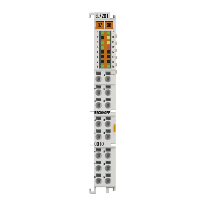 Beckhoff EL7201-0010 EtherCAT Terminal, 1-channel motion interface, servomotor, 48 V DC, 28 A, OCT