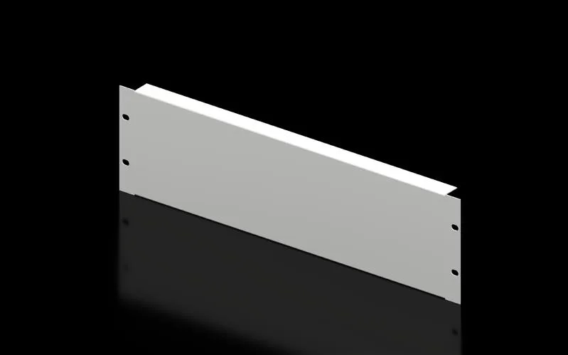 Rittal DK 7153.035 DK Kör panel, 19", 3U, 2'li pk