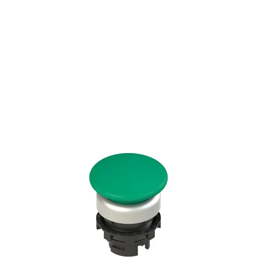 Pizzato E2 1PL2F4490 Illuminated green mushroom pushbutton