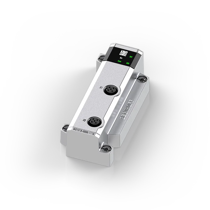 Beckhoff MO1512-0000-1112 I/O module, 2-channel digital input, counter, 24 V DC, 1 kHz, M12