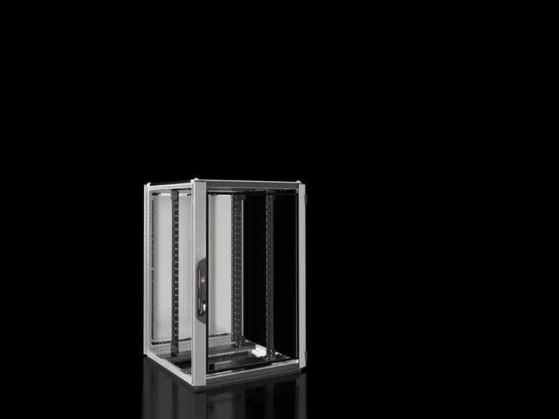 Rittal VX 5303.124 VX IT, 19" mounting angles, standard, front and rear, glazed door, WHD: 800 x 1200 x 800 mm, 24 U