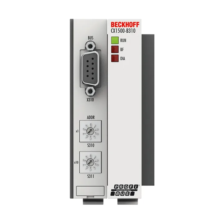 Beckhoff CX1500-B310 PROFIBUS slave fieldbus connection