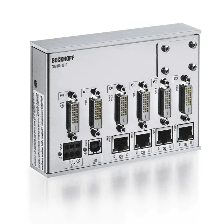 Beckhoff CU8810-0010 DVI splitter with USB extender for CP29xx-0000, CP39xx-0000, CP69xx-0010 and CP79xx-0010