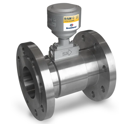 Bronkhorst EX-FLOW F-107AX Ex-Protected Mass Flow Meter for High Gas Flow