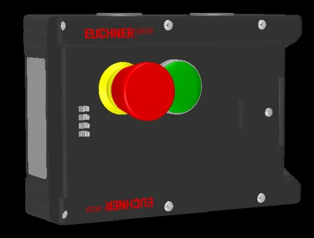 Euchner MGB-L2-ARA-AF9A1-M-114690 Locking module MGB-L2-ARA (guard locking by solenoid force) with 1 indicator, emergency stop