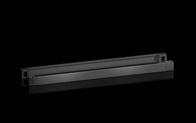 Rittal VX 8660.009 VX kapatma plakalı baza köşe parçası, ön ve arka, Y: 100 mm, G: 1800 mm için, çelik sac