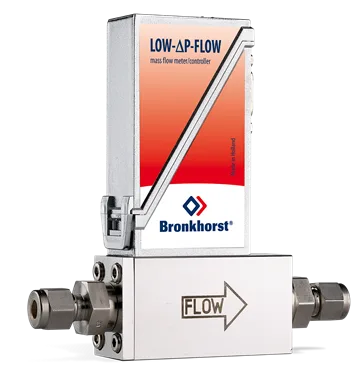 Bronkhorst LOW-ΔP-FLOW F-102D Mass Flow Meter for low pressure drop or corrosive gas service