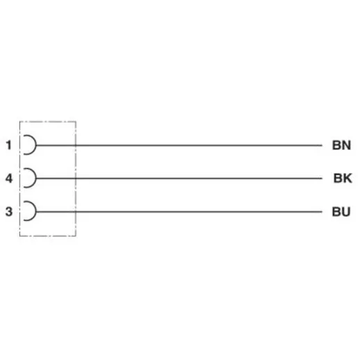 Phoenix Contact SAC-3P-M12FR/ 8,0-PUR/M12FR  VW
