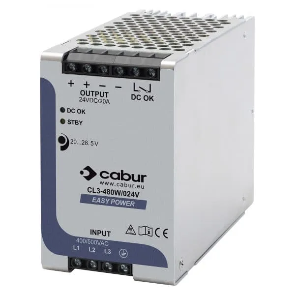 Cabur XCSL3480W024VAB 3-phase power supplies