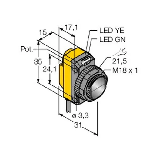 Turck QS18VP6D