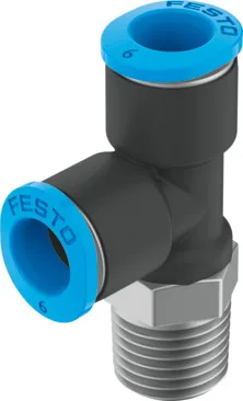 Festo QSMTL-1/8-6 T-Çabuk Bağlantı Rakoru